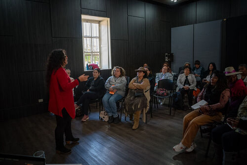 Charla sobre formulación de proyectos en línea artesanía, Jueves 23 de abril