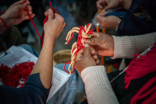 Elaboración del Quipu, Miércoles 22 de abril