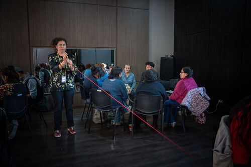 Elaboración del Quipu, Miércoles 22 de abril