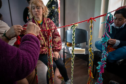Elaboración del Quipu, Miércoles 22 de abril