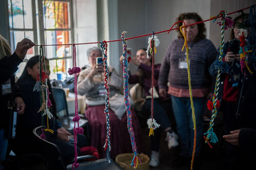 Elaboración del Quipu, Miércoles 22 de abril