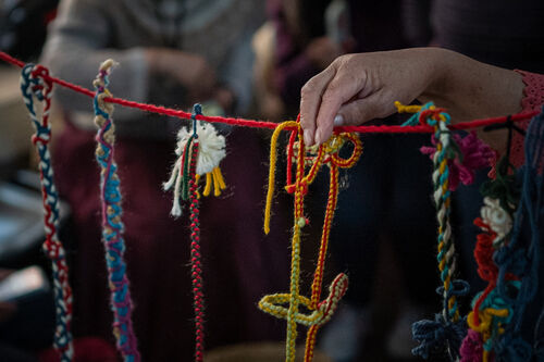 Elaboración del Quipu, Miércoles 22 de abril