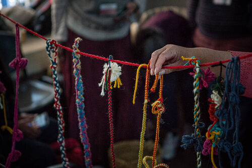 Elaboración del Quipu, Miércoles 22 de abril