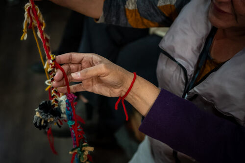 Elaboración del Quipu, Miércoles 22 de abril