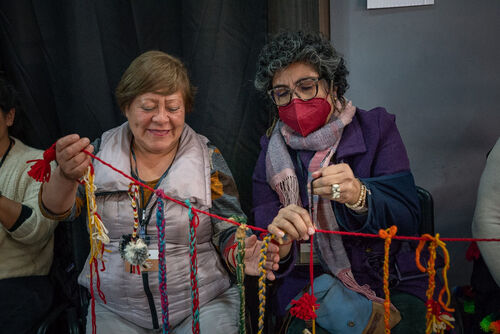 Elaboración del Quipu, Miércoles 22 de abril
