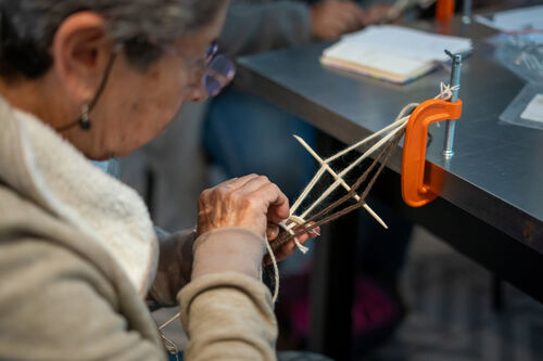 Taller de telar de cintura, Sábado 25 de abril