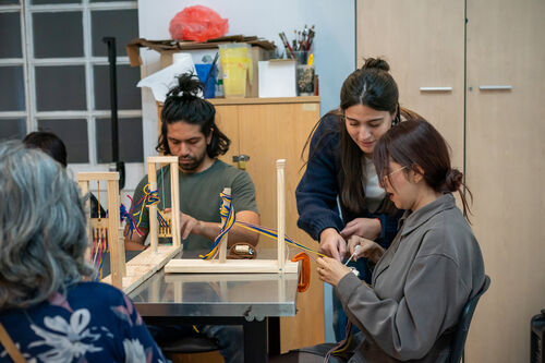 Taller de telar de cintura, Sábado 25 de abril