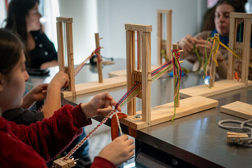 Taller de telar de cintura, Sábado 25 de abril