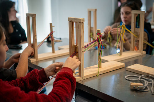 Taller de telar de cintura, Sábado 25 de abril