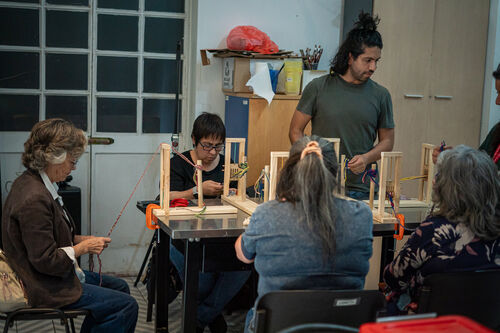 Taller de telar de cintura, Sábado 25 de abril