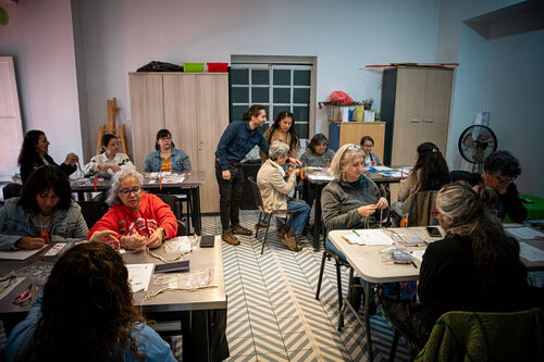 Taller de Cordonería Andina, Sábado 25 de abril