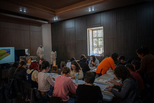 Taller de Gasas precolombinas, Sábado 25 de abril