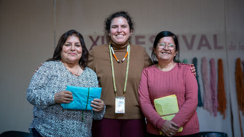 Concurso de tejeduría, Sábado 25 de abril