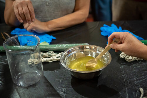 Taller de estampado botánico, Viernes 24 de abril
