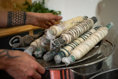 Taller de estampado botánico, Viernes 24 de abril