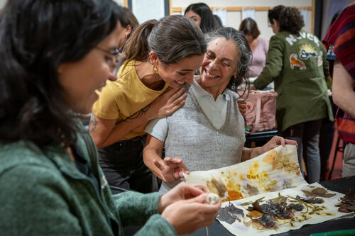 Taller de estampado botánico, Viernes 24 de abril