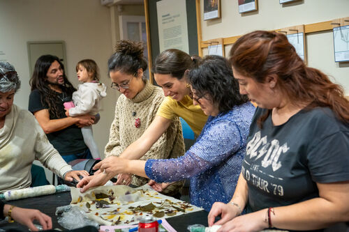Taller de estampado botánico, Viernes 24 de abril
