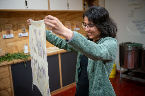 Taller de estampado botánico, Viernes 24 de abril