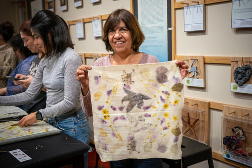 Taller de estampado botánico, Viernes 24 de abril