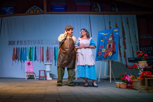Obra de teatro, Viernes 24 de abril