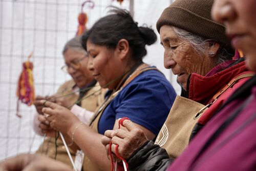 Competencia de tejido, Domingo 13 de septiembre