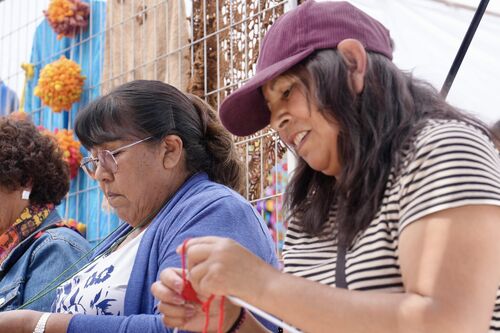 Competencia de tejido, Domingo 13 de septiembre