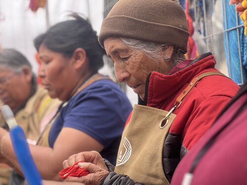 Competencia de tejido, Domingo 13 de septiembre