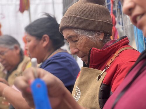 Competencia de tejido, Domingo 13 de septiembre