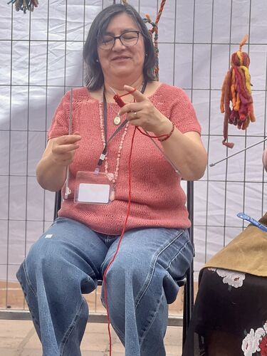 Competencia de tejido, Domingo 13 de septiembre