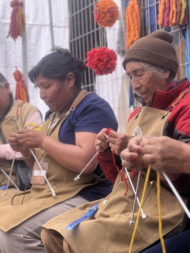 Competencia de tejido, Domingo 13 de septiembre