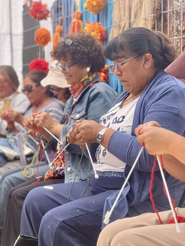 Competencia de tejido, Domingo 13 de septiembre