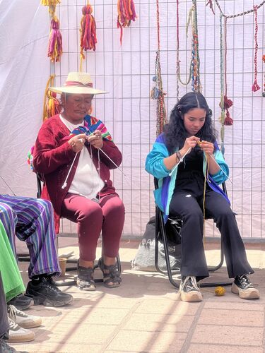 Competencia de tejido, Domingo 13 de septiembre