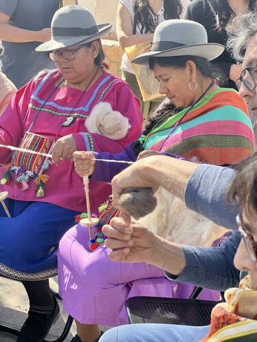 Taller de hilado, Domingo 13 de septiembre