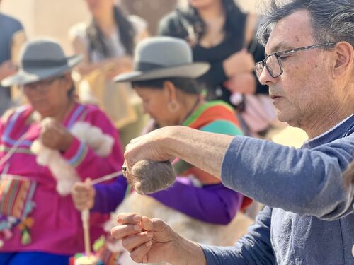 Taller de hilado, Domingo 13 de septiembre