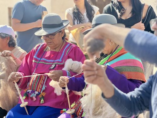Taller de hilado, Domingo 13 de septiembre