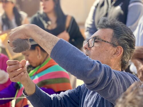 Taller de hilado, Domingo 13 de septiembre